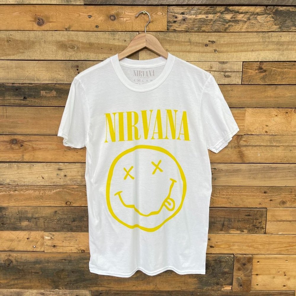Nirvana Smily t Shirt In Medium